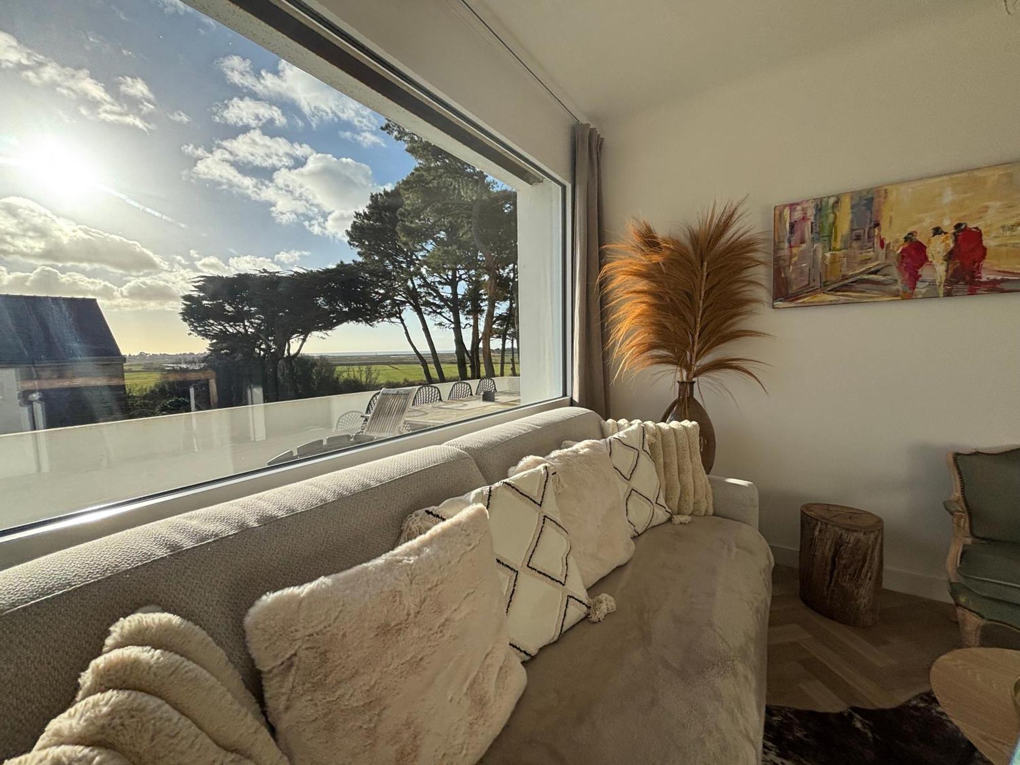 Villa Vieilles Vignes Vue Mer Billiers Eksteriør billede
