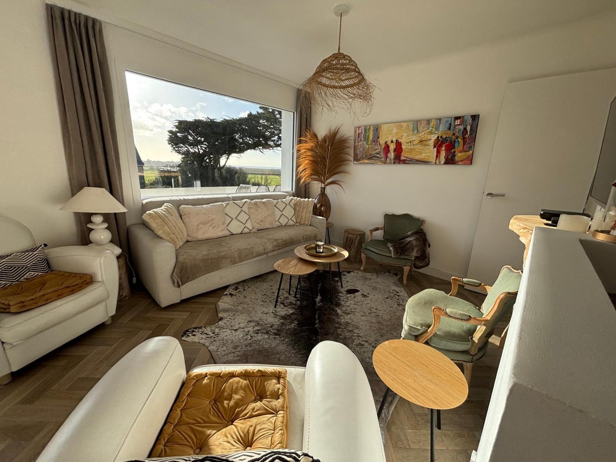 Villa Vieilles Vignes Vue Mer Billiers Eksteriør billede