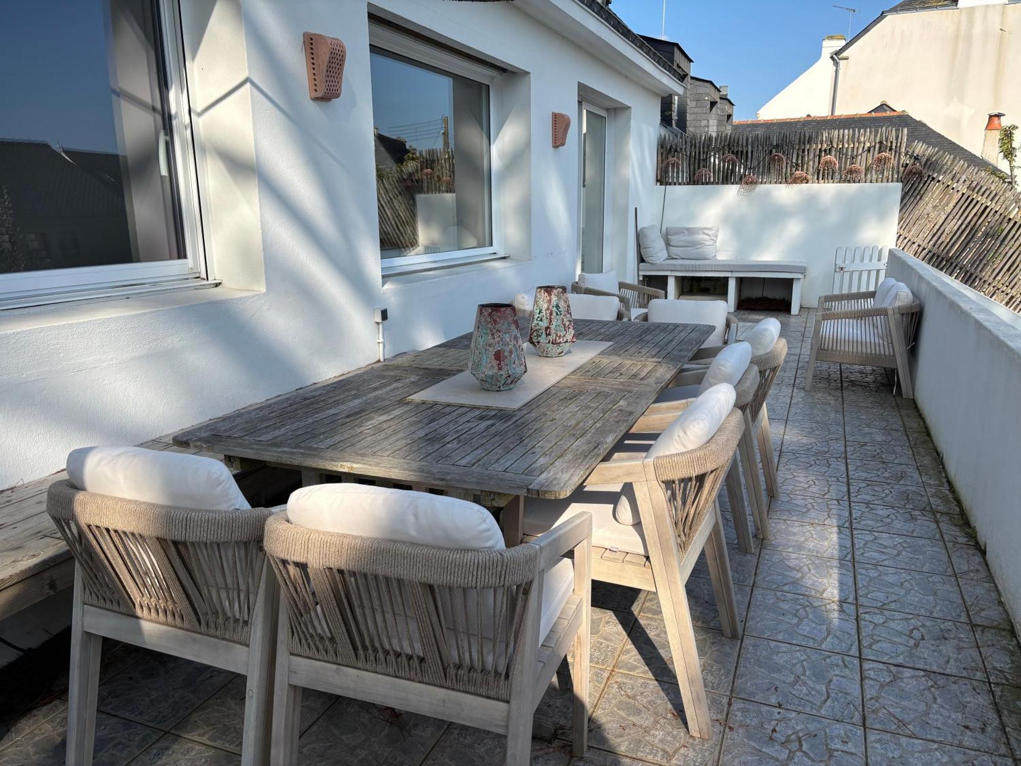 Villa Vieilles Vignes Vue Mer Billiers Eksteriør billede