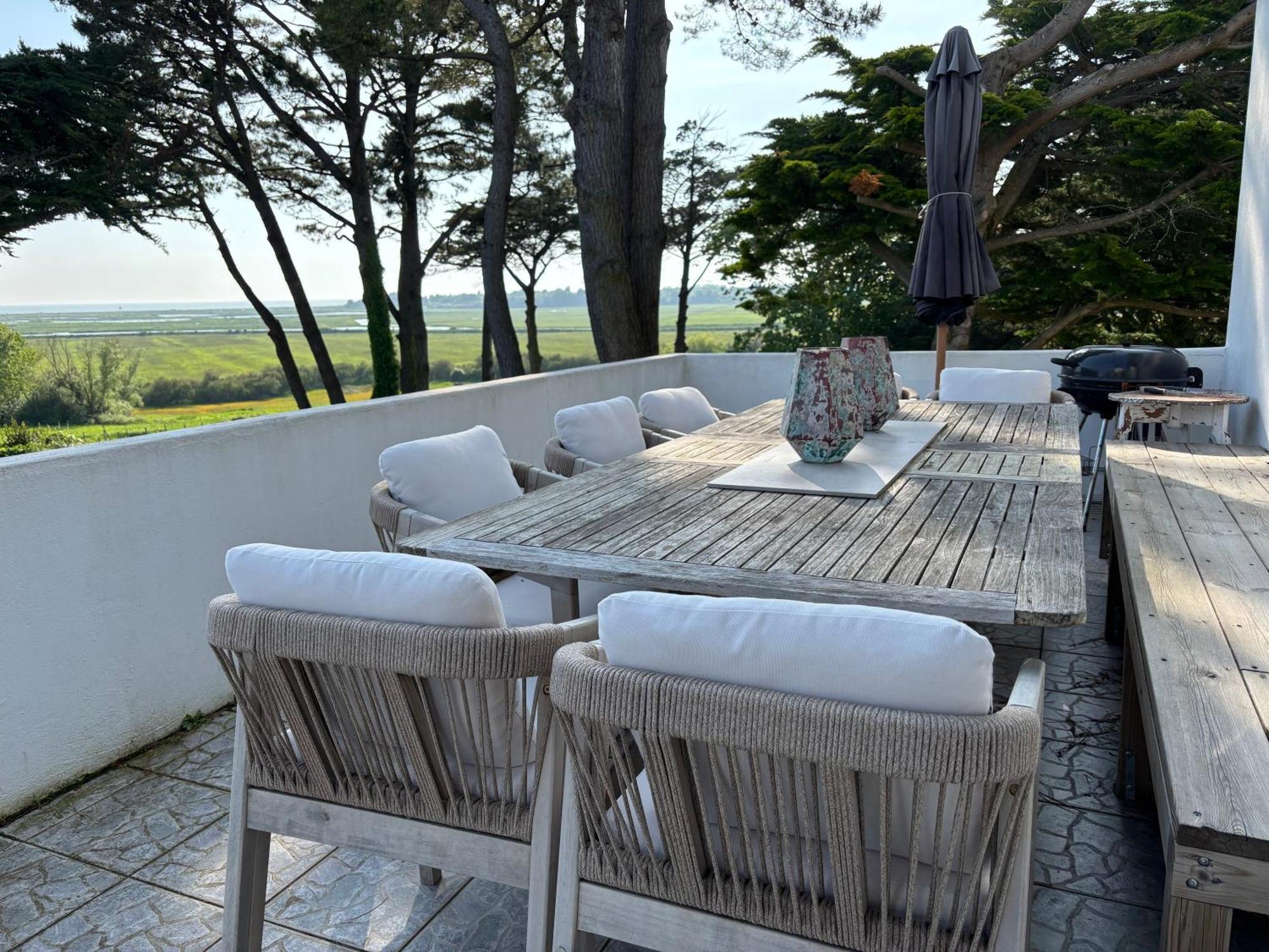 Villa Vieilles Vignes Vue Mer Billiers Eksteriør billede