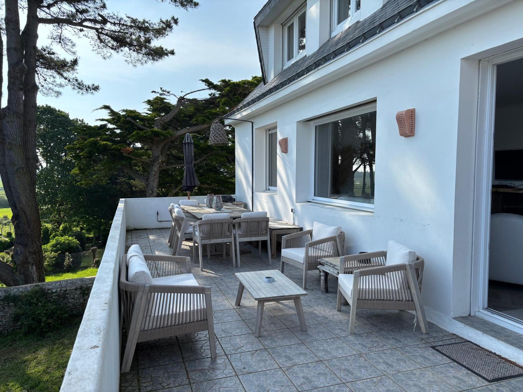 Villa Vieilles Vignes Vue Mer Billiers Eksteriør billede