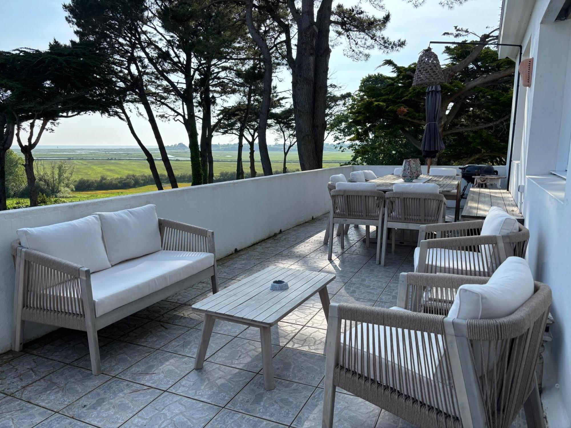 Villa Vieilles Vignes Vue Mer Billiers Eksteriør billede