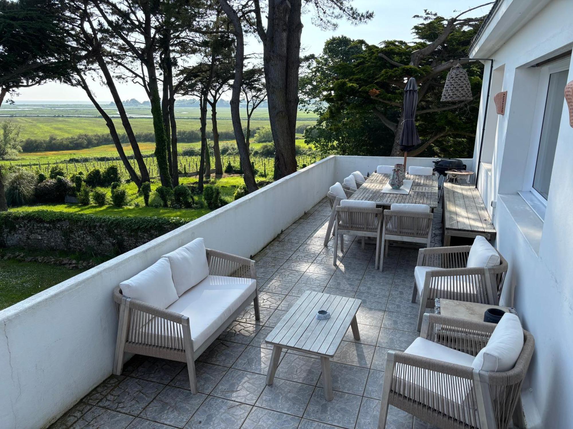 Villa Vieilles Vignes Vue Mer Billiers Eksteriør billede